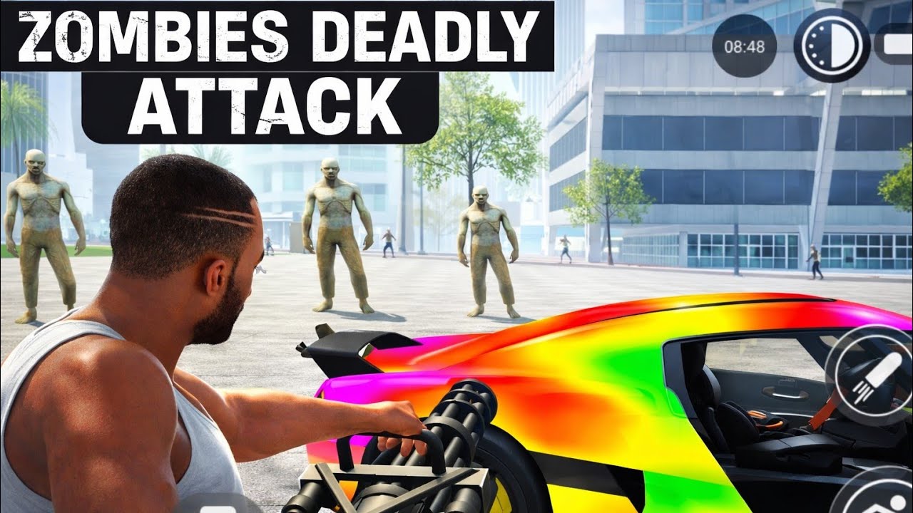 Indian Bike driving 3d game zombie attack | #indianbikesdriving3dnewtodayupdate #indianbikedriving3d