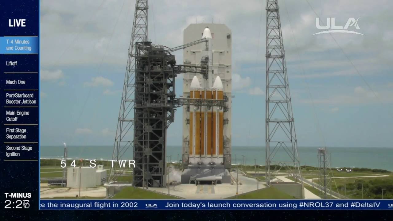 Delta IV NROL-37 Launch Broadcast