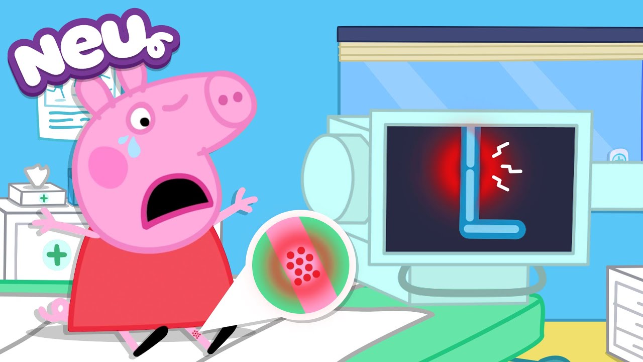 Peppa-Wutz-Geschichten 🏥 R&ouml;ntgen 🩻 Videos f&uuml;r Kinder