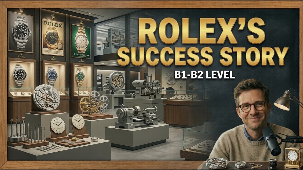 Learn English with Rolex's Sucess Story || Graded Reader || Improve Your English Fluency ✅️
