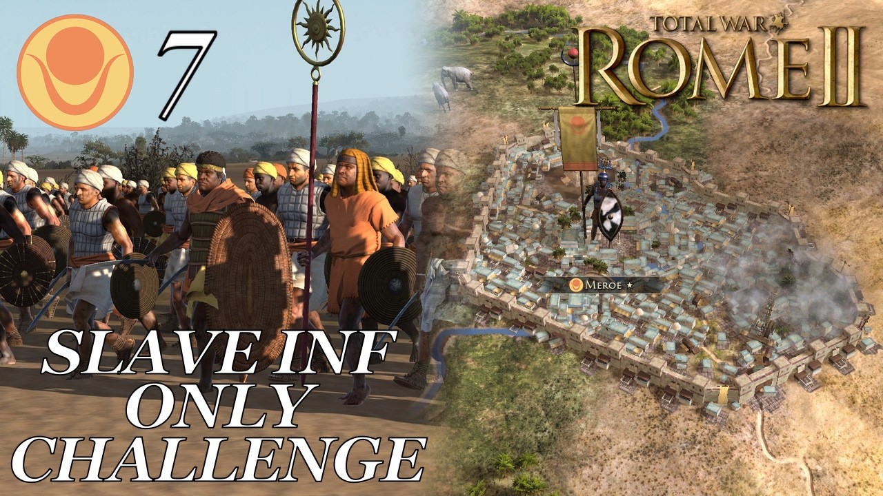 🔴LIVE! LEGENDARY KUSH CAMPAIGN #7 | CHALLENGE | Total War Rome 2