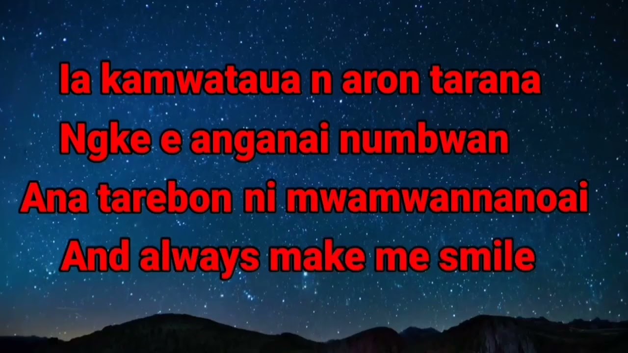 Luby diamond ring kiribati karaoke