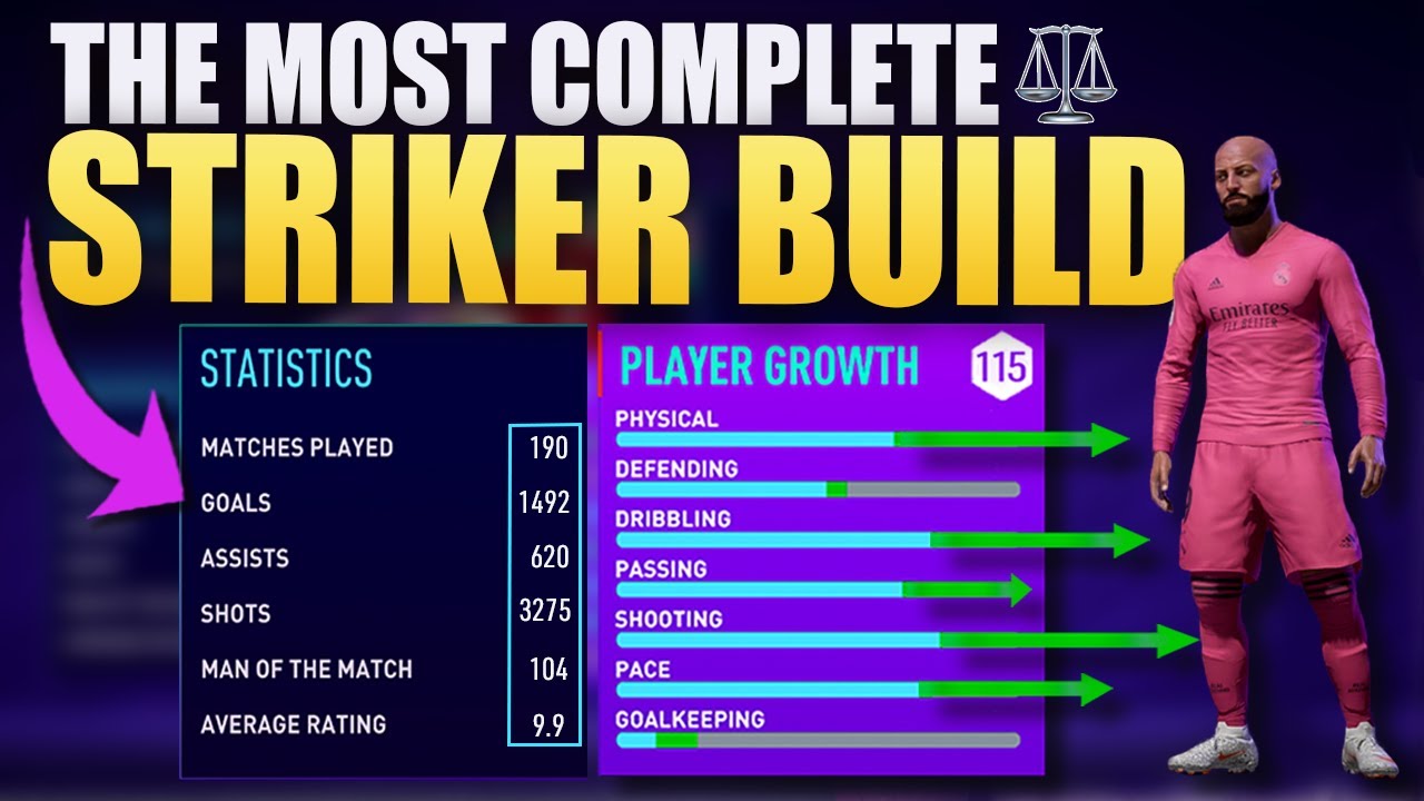 THE MOST COMPLETE STRIKER BUILD ON FIFA 21 PRO CLUBS (Traits/Meta)