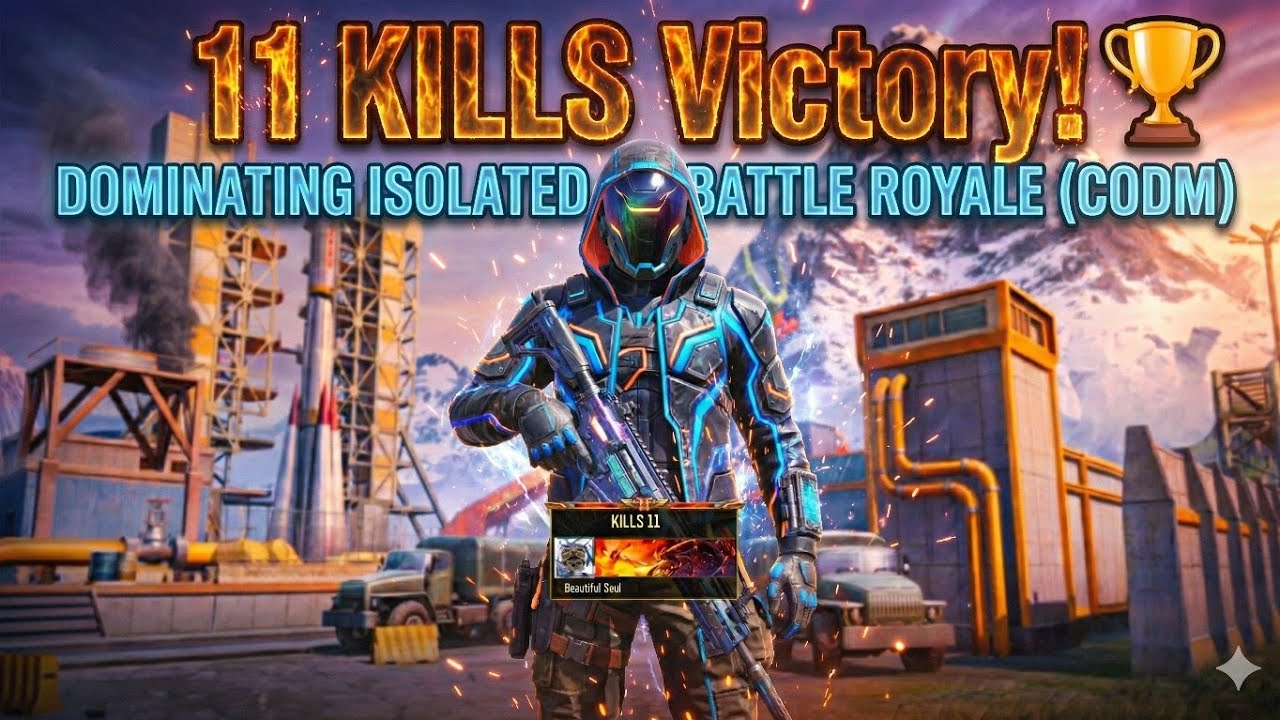 11 KILLS Victory! 🏆 Dominating Isolated Battle Royale (CODM)