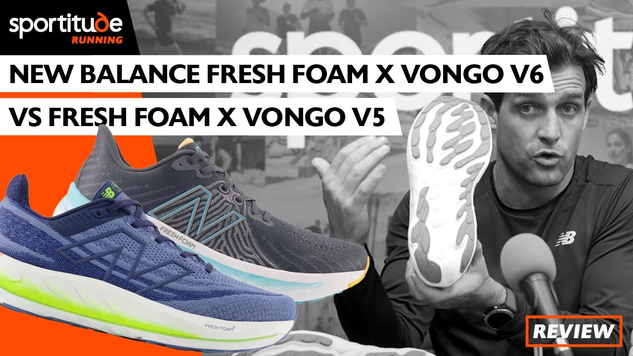 Сравнительный обзор кроссовок New Balance Fresh Foam X Vongo v6 и v5 | Sportitude Running 2023