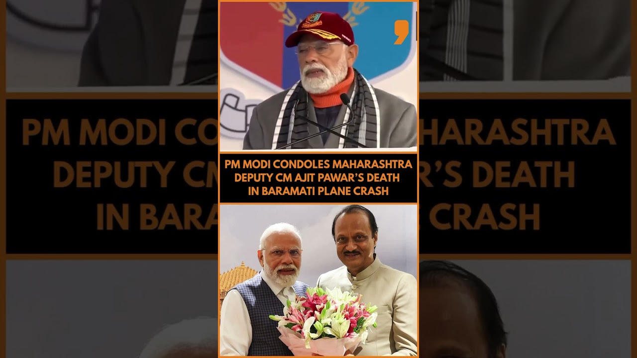 PM Modi Expresses Grief Over Ajit Pawar’s Death in Baramati Plane Crash
