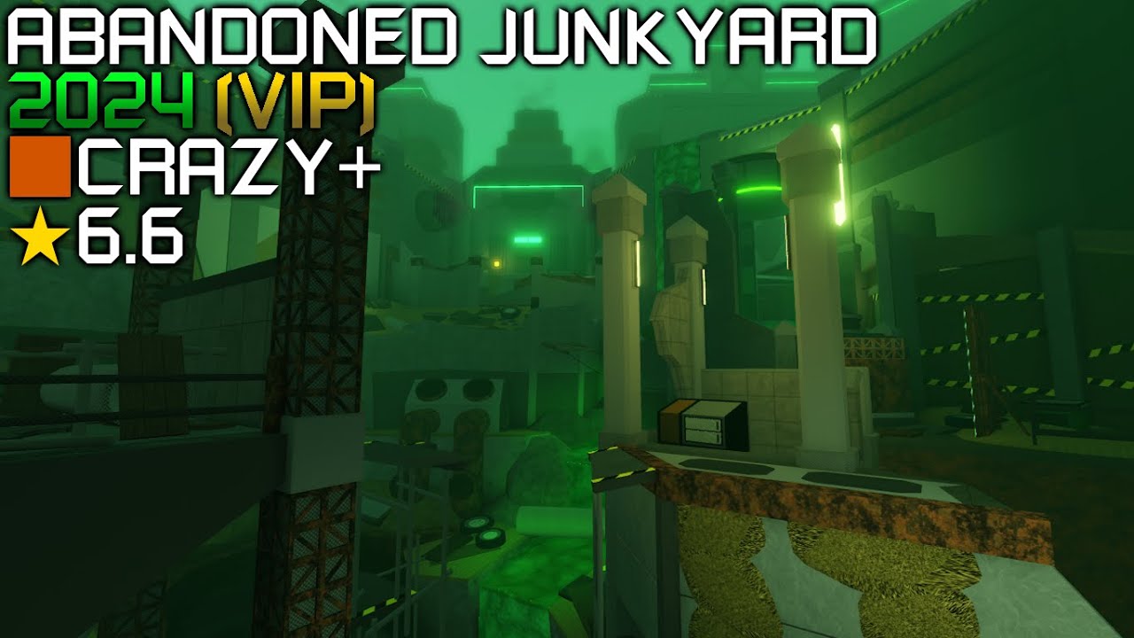 Roblox: FE2 Community Maps - Abandoned Junkyard 2024 (VIP) [Mid-High Crazy+]