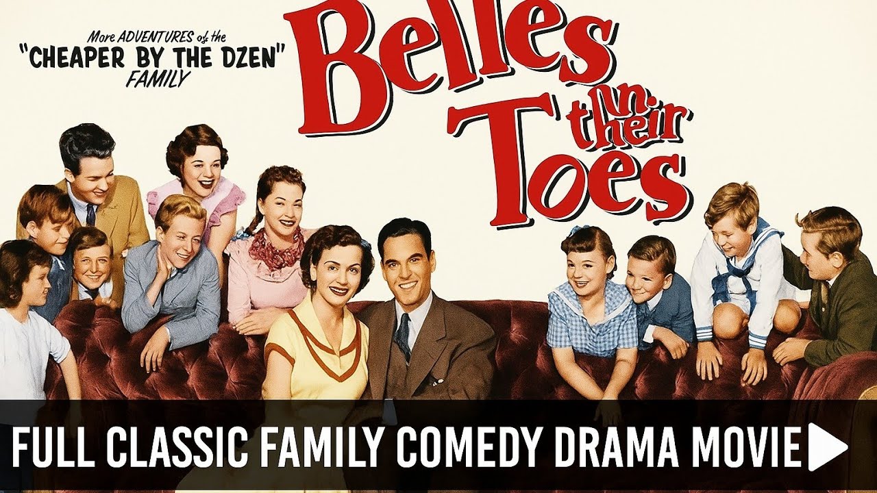 Belles on Their Toes (1952) | Full Classic Family Comedy Drama Movie | Jeanne Crain, Myrna Loy
