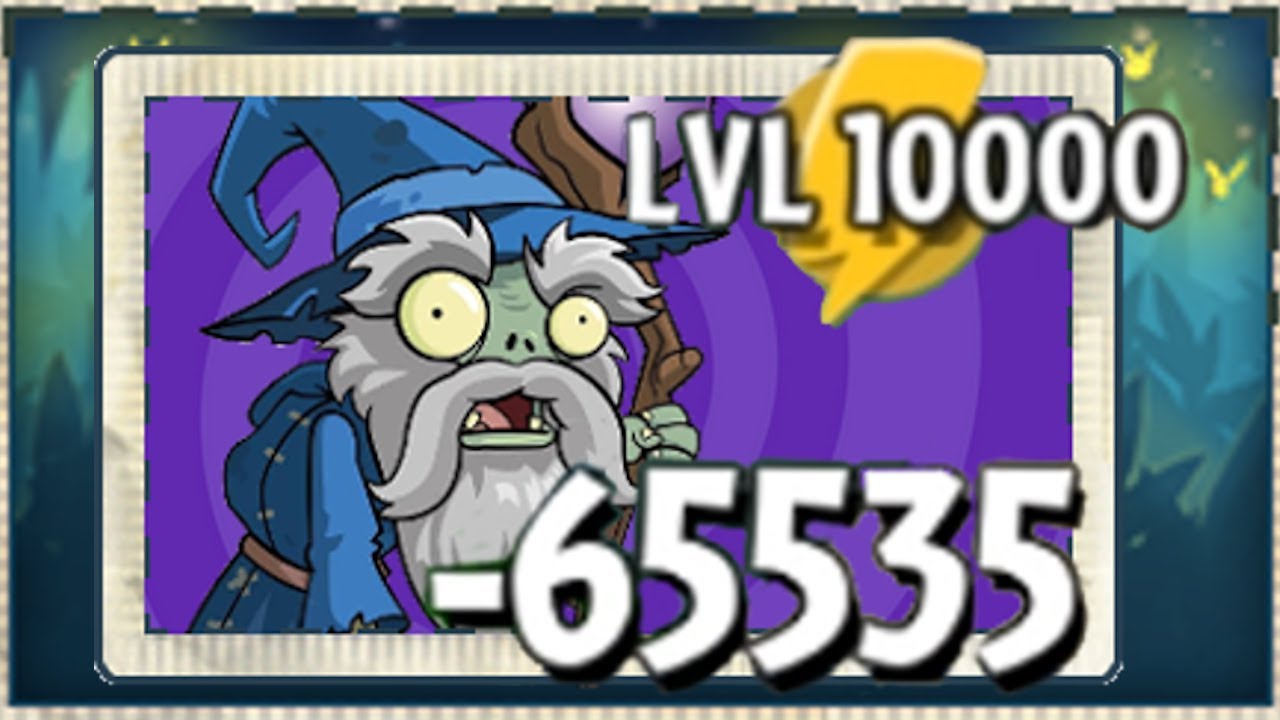 Plants vs Zombies 2 Wizard Zombie Level 10000 PvZ2