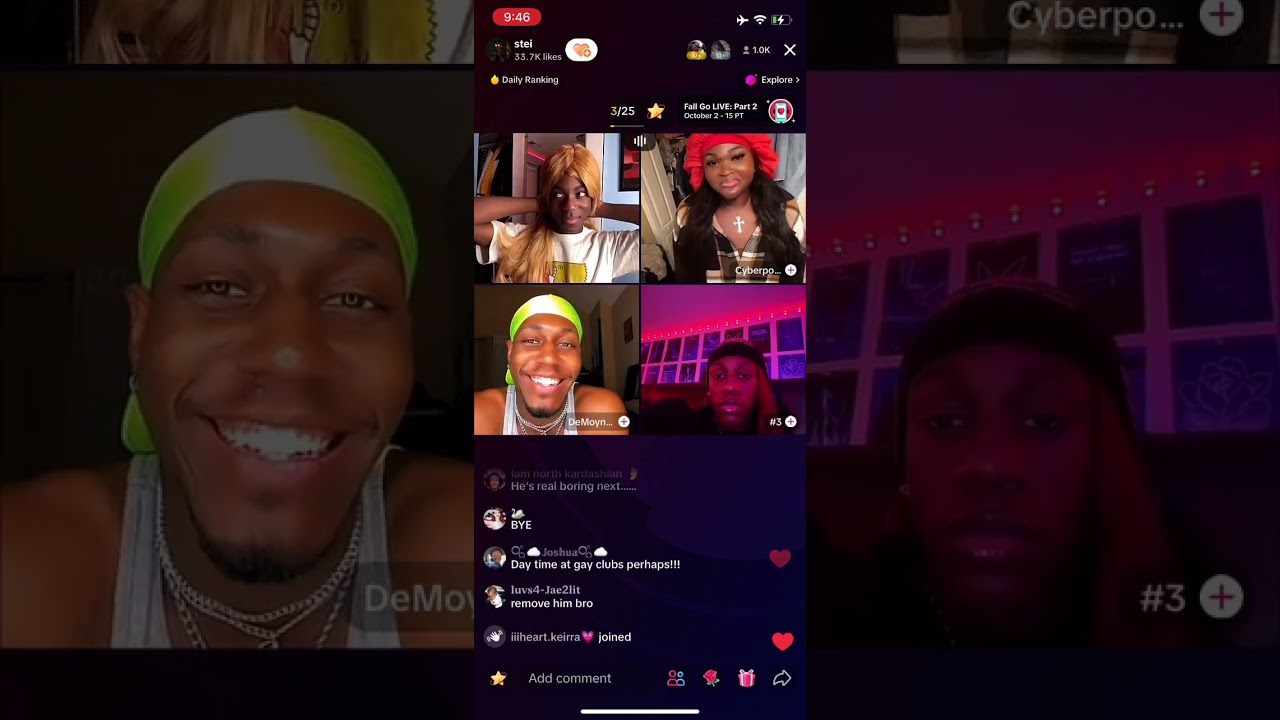 Stei’s Tiktok Live | Pluto and DeMoynedre reading each other