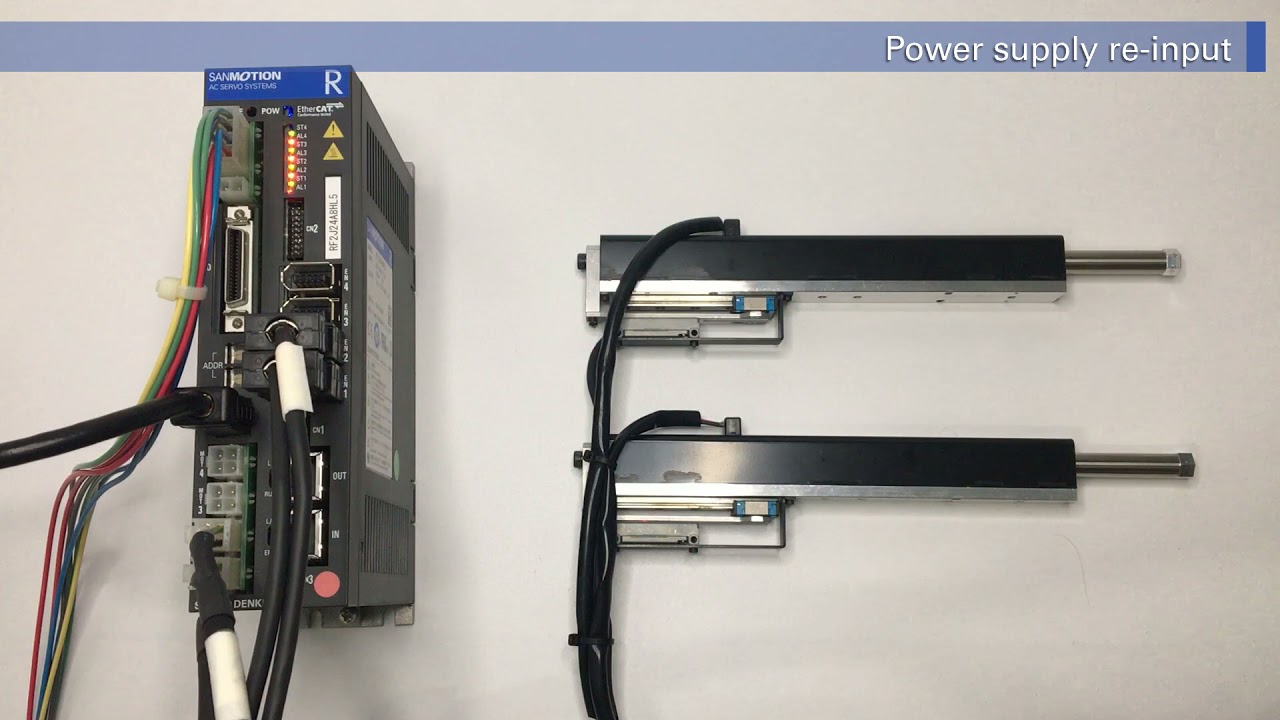 SANYO DENKI Cylinder Linear Servo Motor (Part 1)