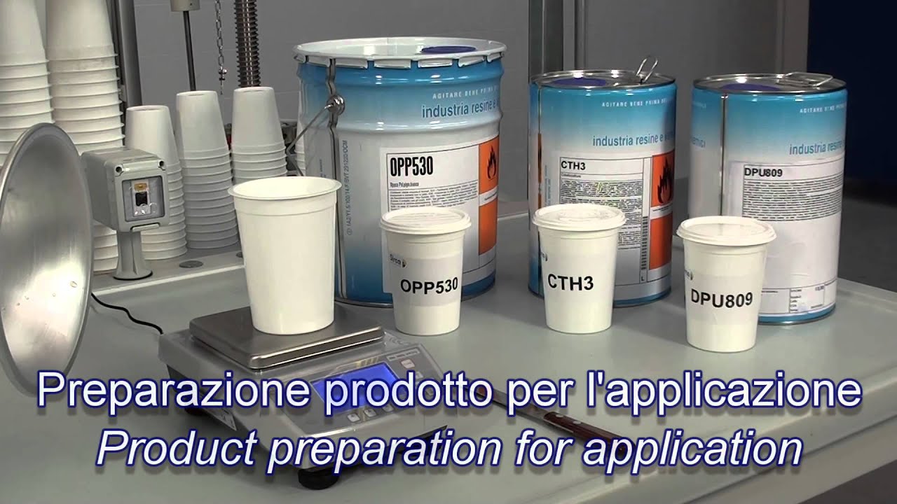 How to use: White matt PU topcoat [OPP530 serie]