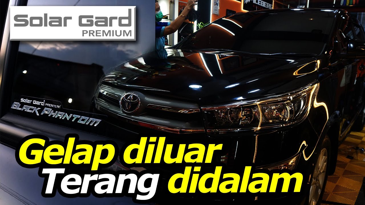 Kaca Film Terbaik Solargard Black Phantom