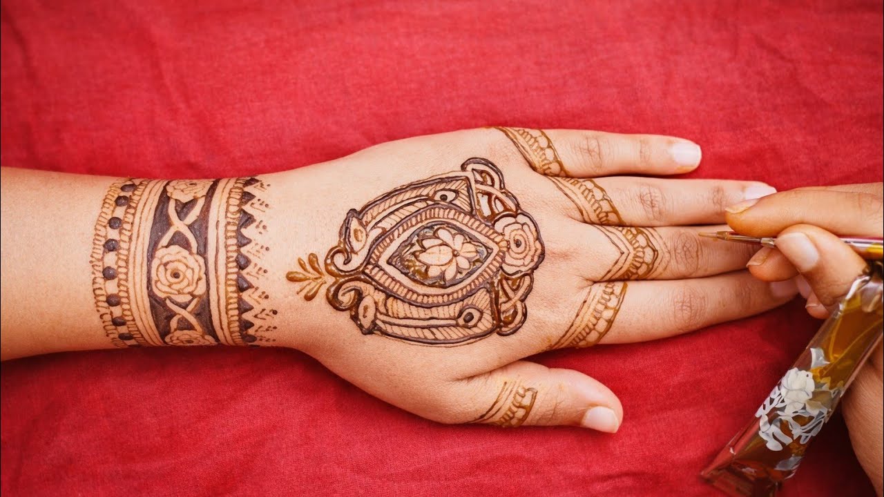 New Stylish Hand Mehndi Design 2026 |  | Easy Arabic Pattern Bangla Tutorial