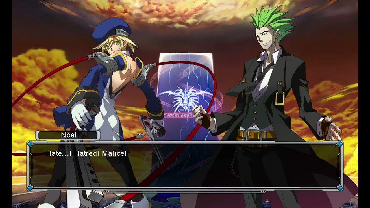 Blazblue: Continuum Shift. История Ноэля Вермиллиона, часть 2 и подборка смешных моментов.