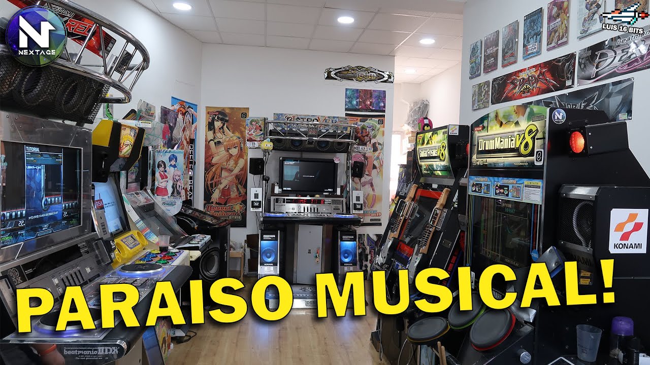 Paraiso de los Arcades Musicales Japones en Madrid!! | Visitamos Nextage