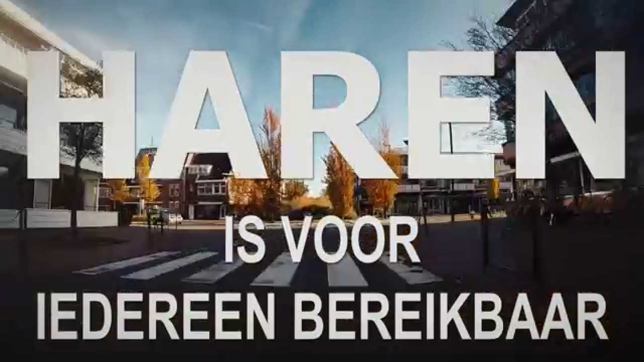 Haren is voor iedereen bereikbaar