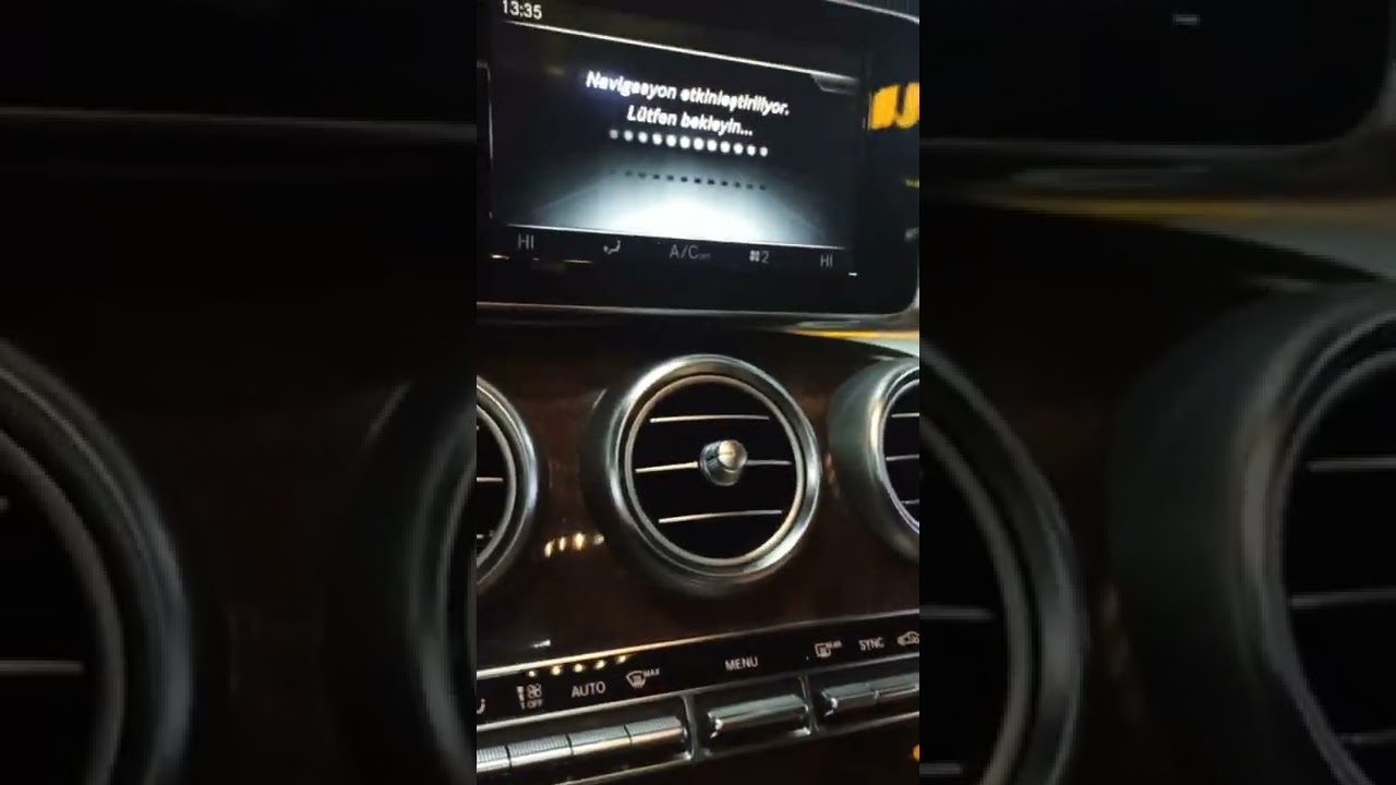 Mercedes SD Kart Navigasyon Haritası #shorts