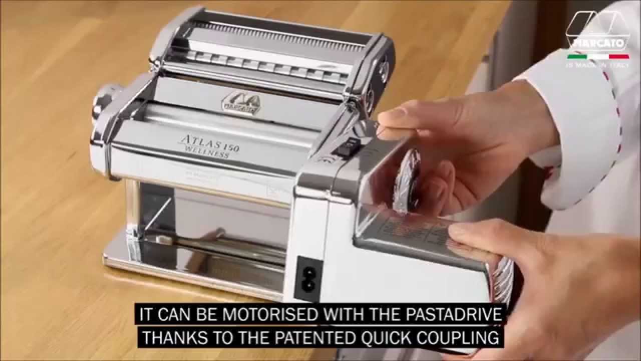 Introducing the Marcato Atlas 150 Pasta Maker