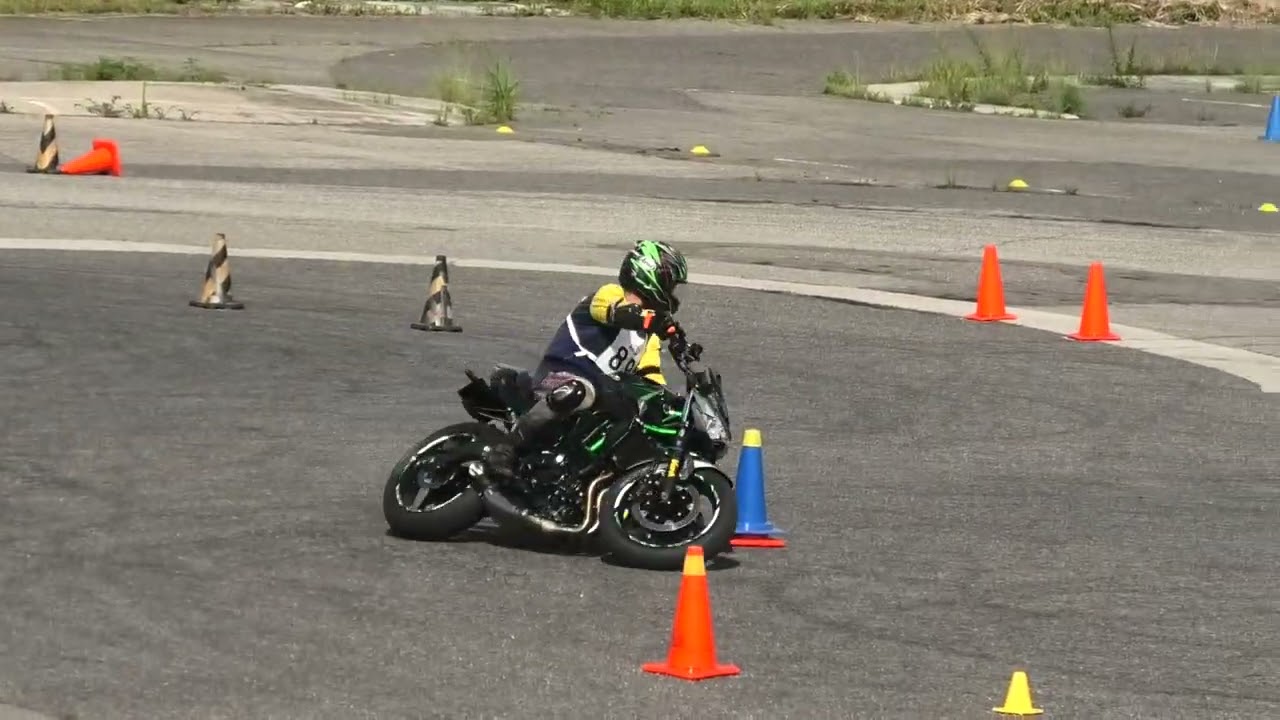 2025.07.20　東北モトジムカーナ大会　作田　Z650　H2