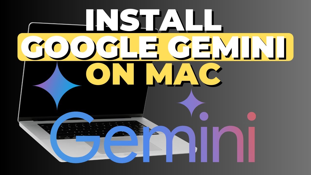 Как установить Google Gemini на Mac