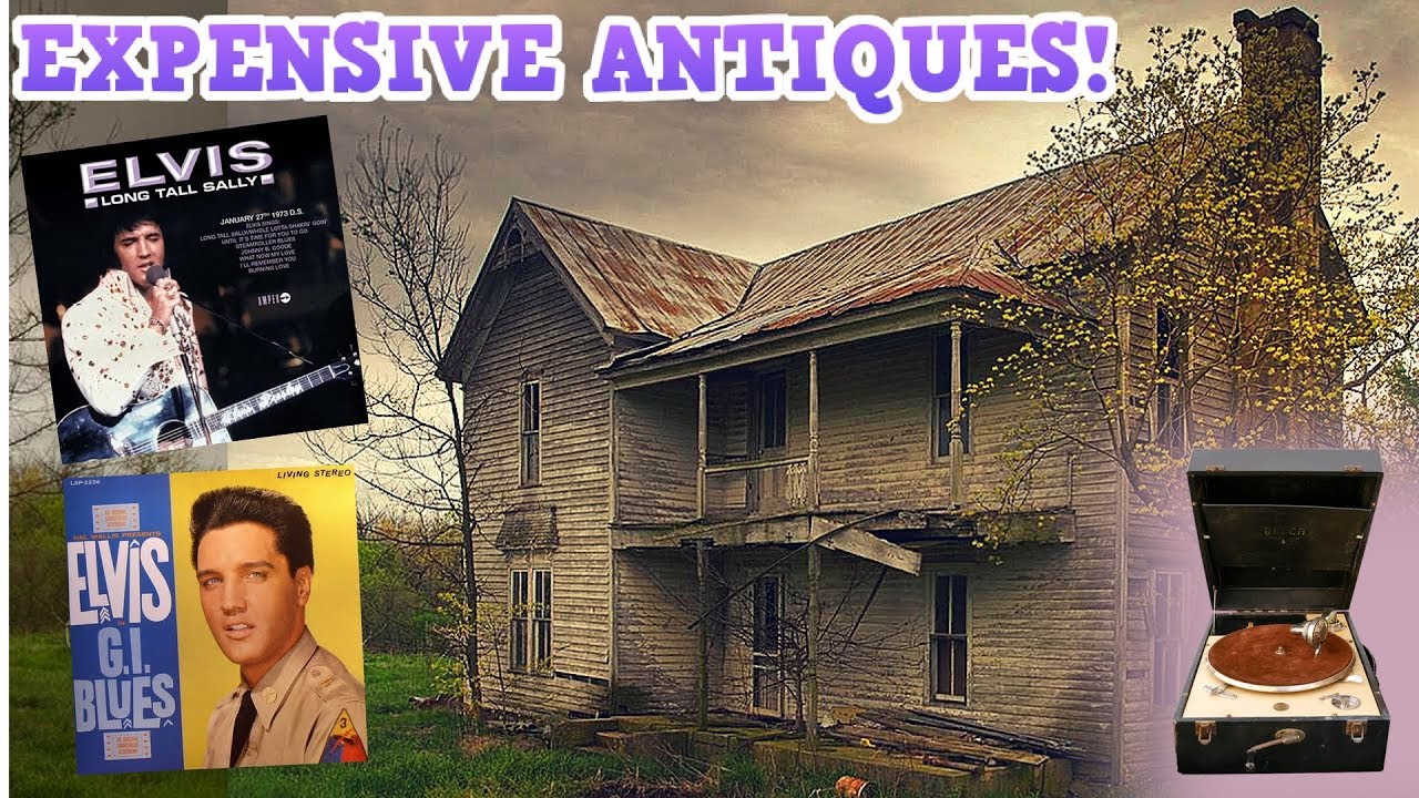 Abandoned House Found Elvis Presley Collectibles!