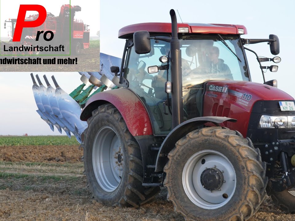 Pflügen 2015 mit Case Maxxum 110 MC und Gassner 1248 (Full HD)