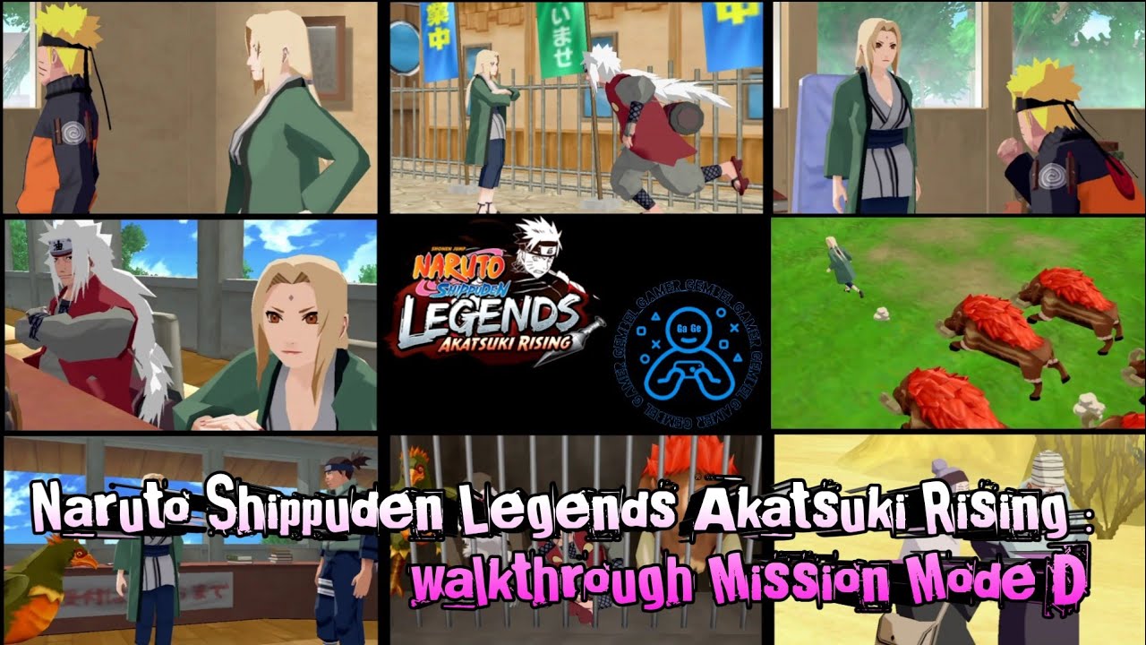 Naruto Shippuden Legends Akatsuki Rising : Walkthrough Mission Mode D