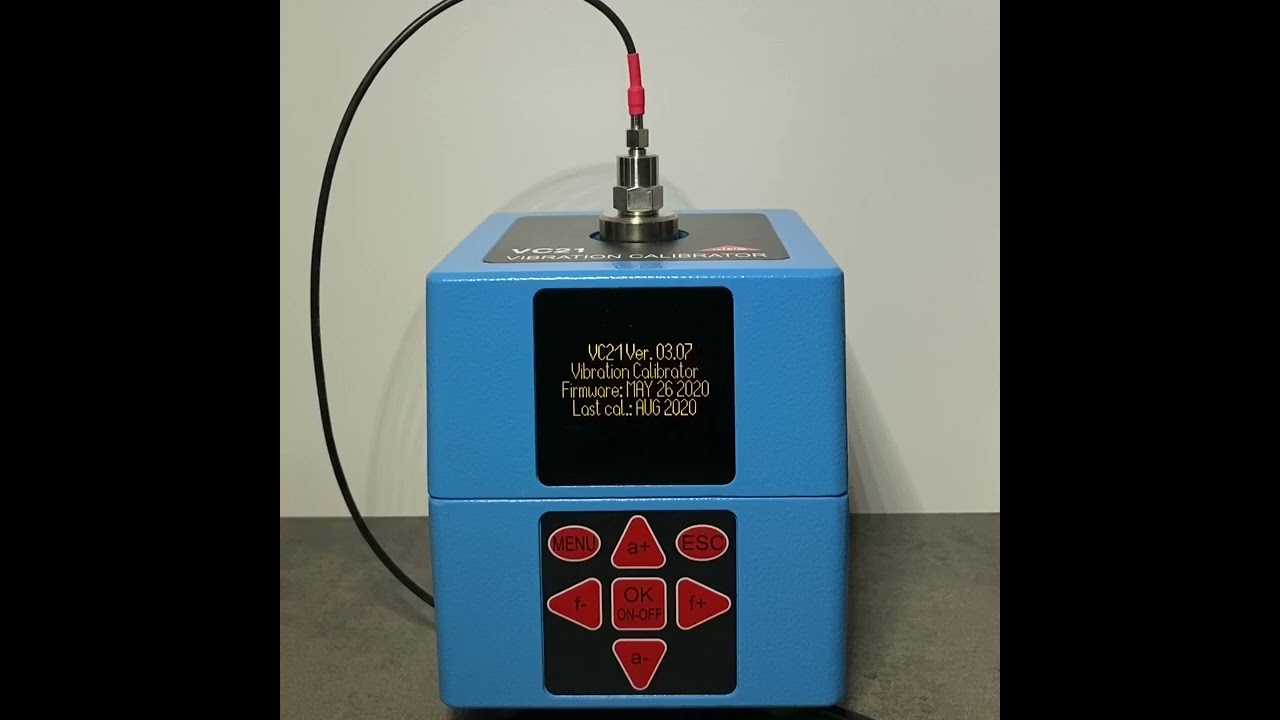 Working With Our Vibration Calibrator VC21
