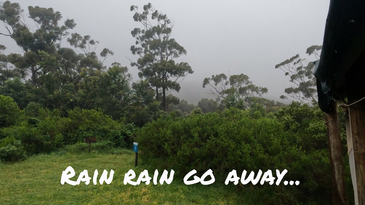 Introduction to the whale trail from a rainy Potberg hut