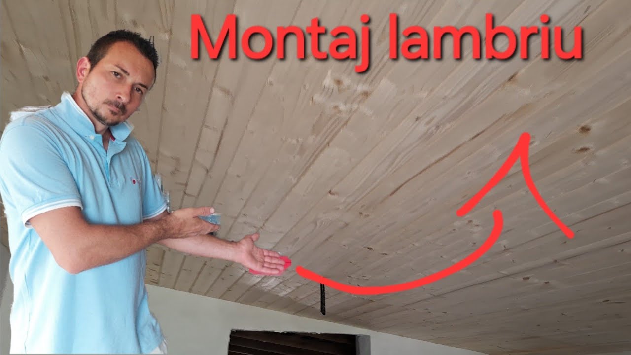 Cum se montează lambriul din lemn / totul de la A la Z