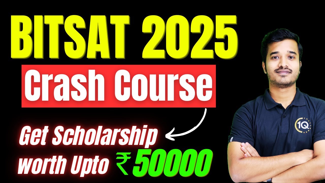 BITSAT 2025 Crash Course | How to Score 300+ in BITSAT Exam | BITS Pilani | Course By 10Q Challenge