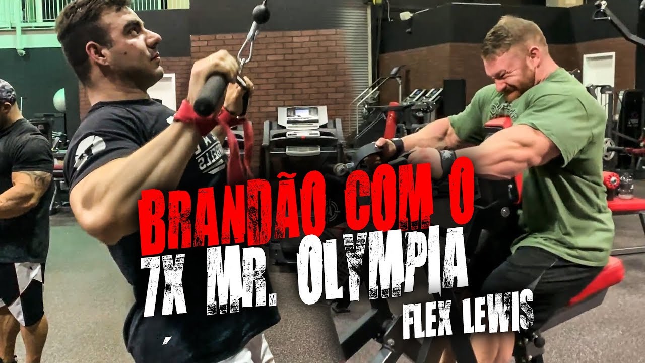 RAFA BRANDÃO, FLEX LEWIS E JON DE LA ROSA - BACK DAY