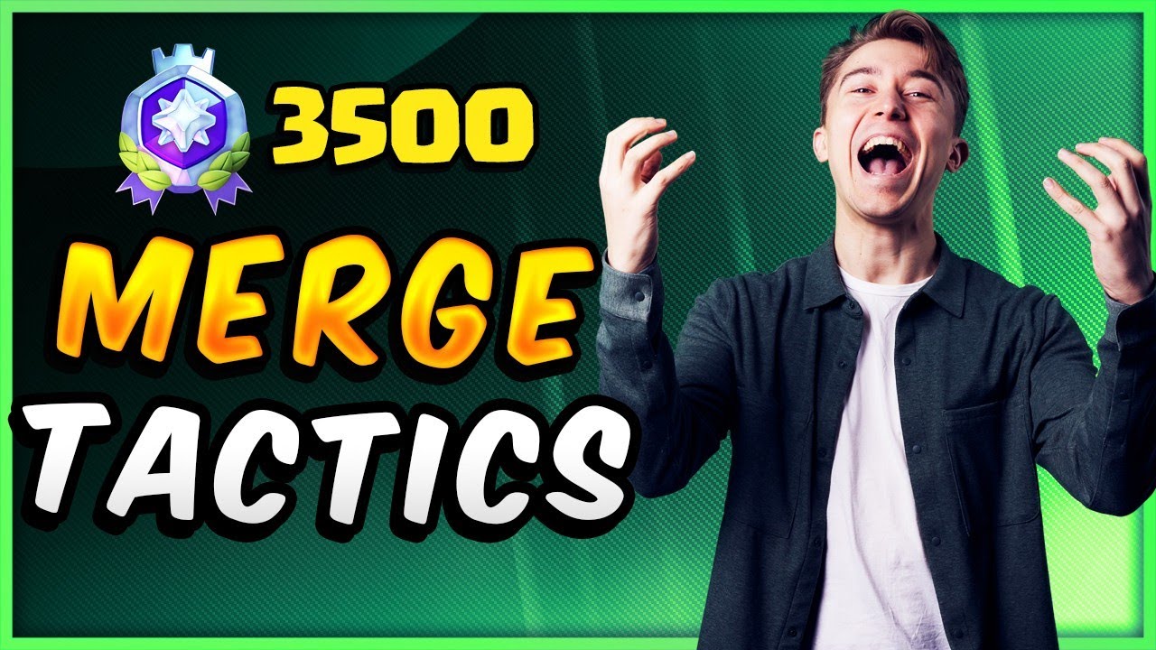 I WILL GET DIAMOND & 3500 🏆 in MERGE TACTICS!