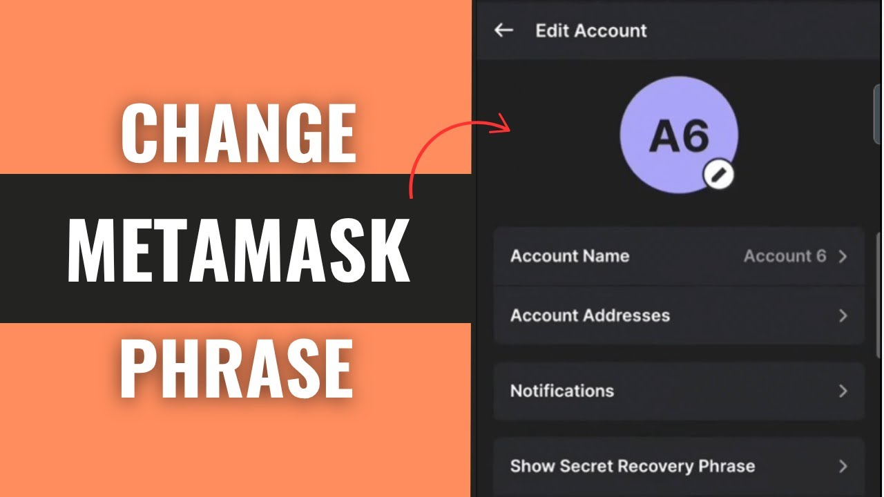 How to Change Metamask Secret Recovery Phrase (Step by Step)