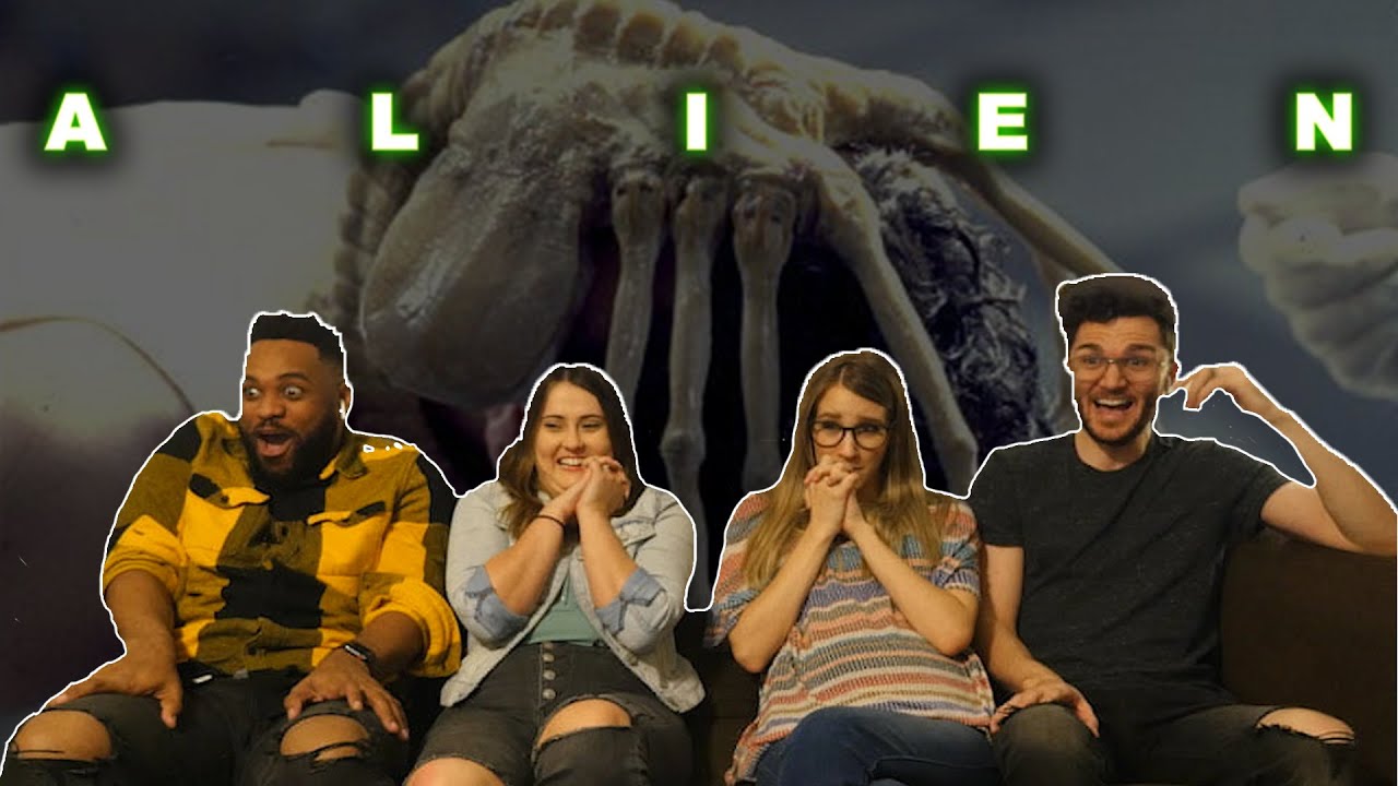 Friends watch ALIEN (1979) for the FIRST *and second* time