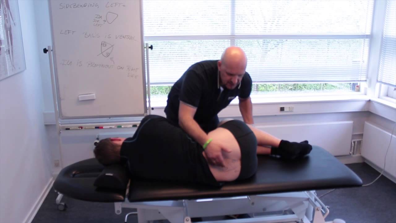 Lasota viser HVLAT for Right over right af sacrum