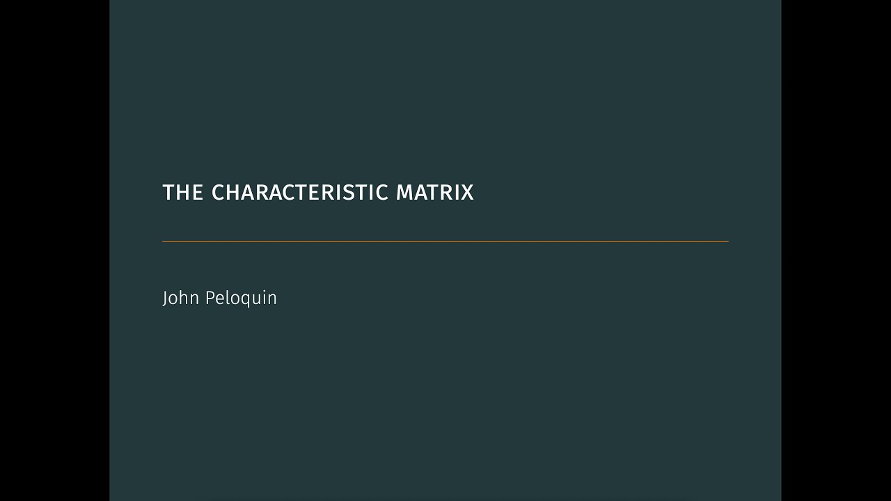 The Secrets of the Characteristic Matrix (Smith Normal Form and Frobenius Rational Canonical Form)