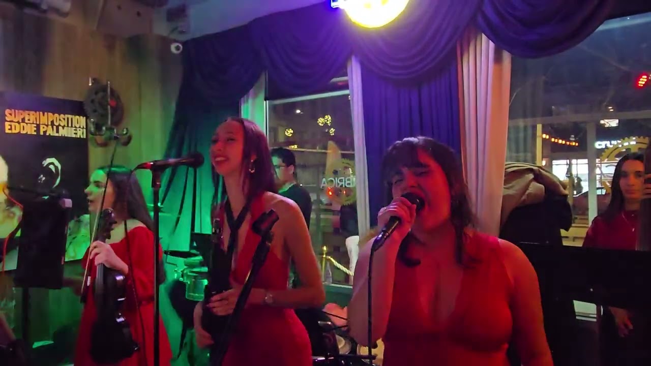 Kristalis y Las Nenas del Swing  with special guest Angel Ruiz on Timbales 