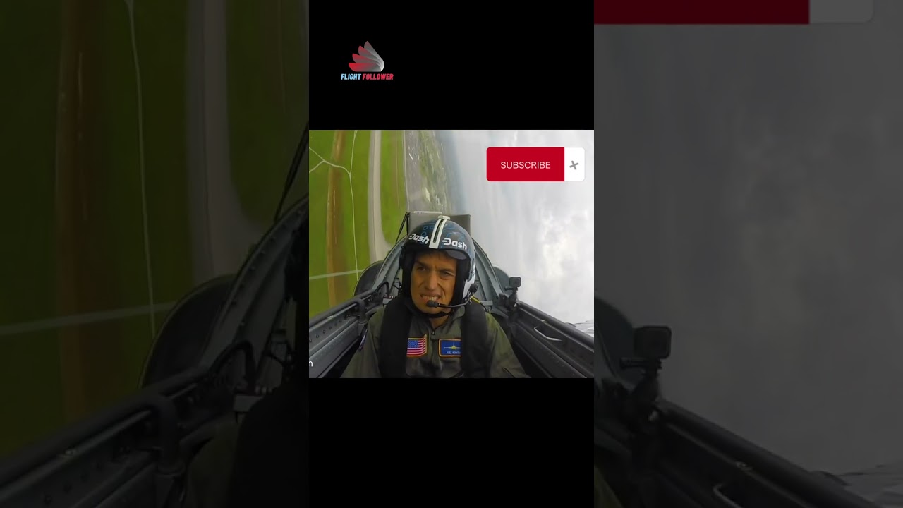 Pilot passes out momentarily due to G force 