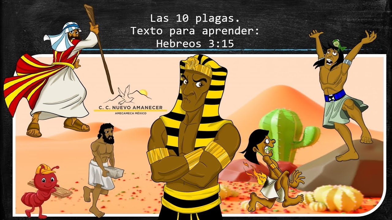 Clase para niños. Tema: Las diez plagas.