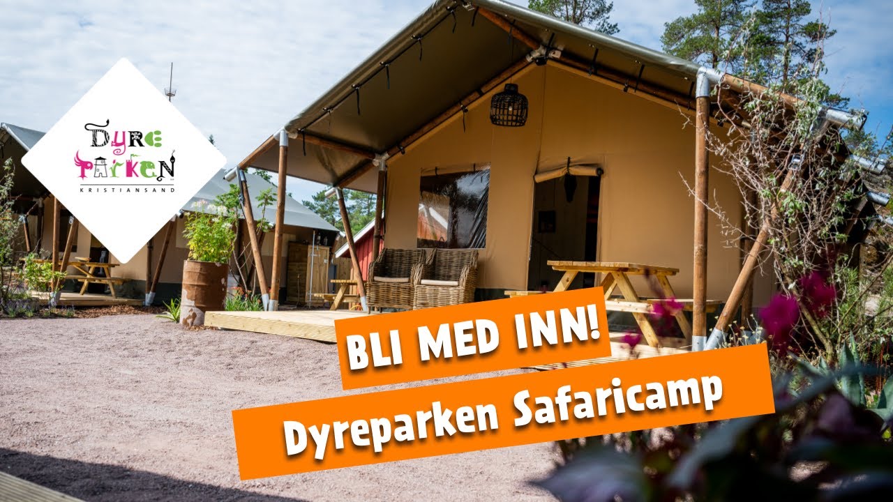 Bli med inn i Dyreparken Safaricamp! Home tour!