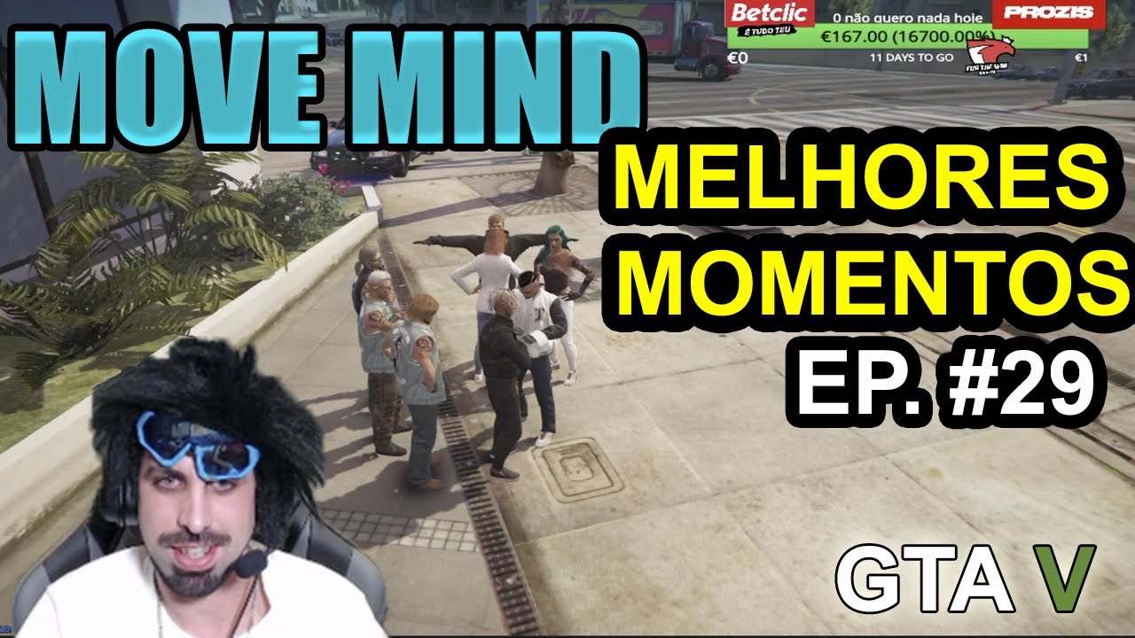 MOVE MIND - GTA V | #29 - MAIS UM DIA DE HÉLDER EM LOST SANTOS