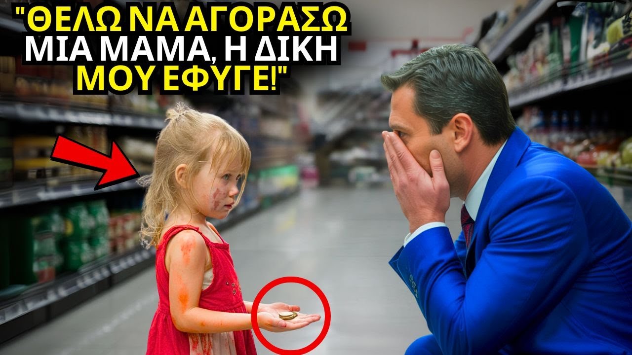 Φτωχό κορίτσι μπαίνει στο μαγαζί με ένα κέρμα και λέει: 