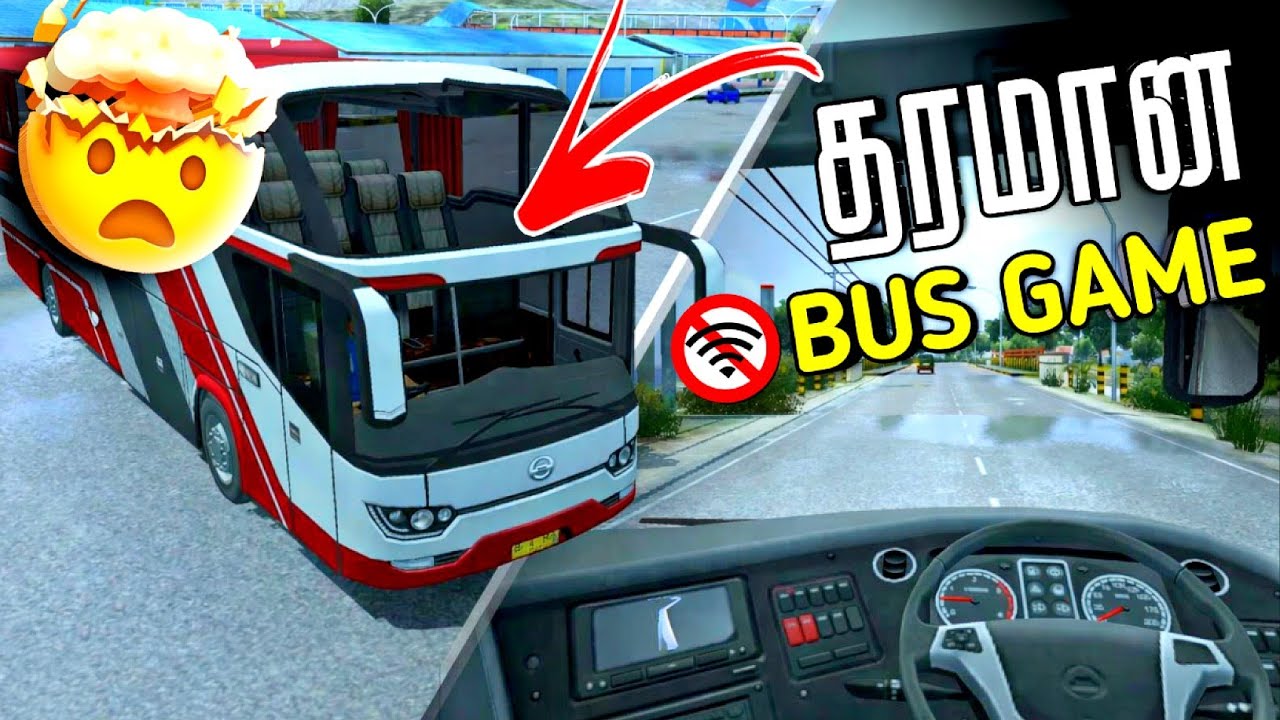 I Tried Best Bus Simulator Game on Mobile 😍 Tamil