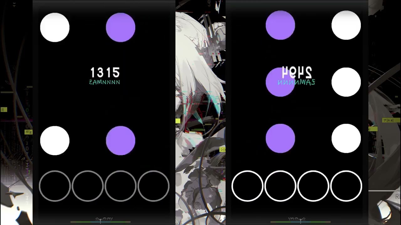 osu!mania; Non-breath oblige; Normal vs Kaizo version comparison