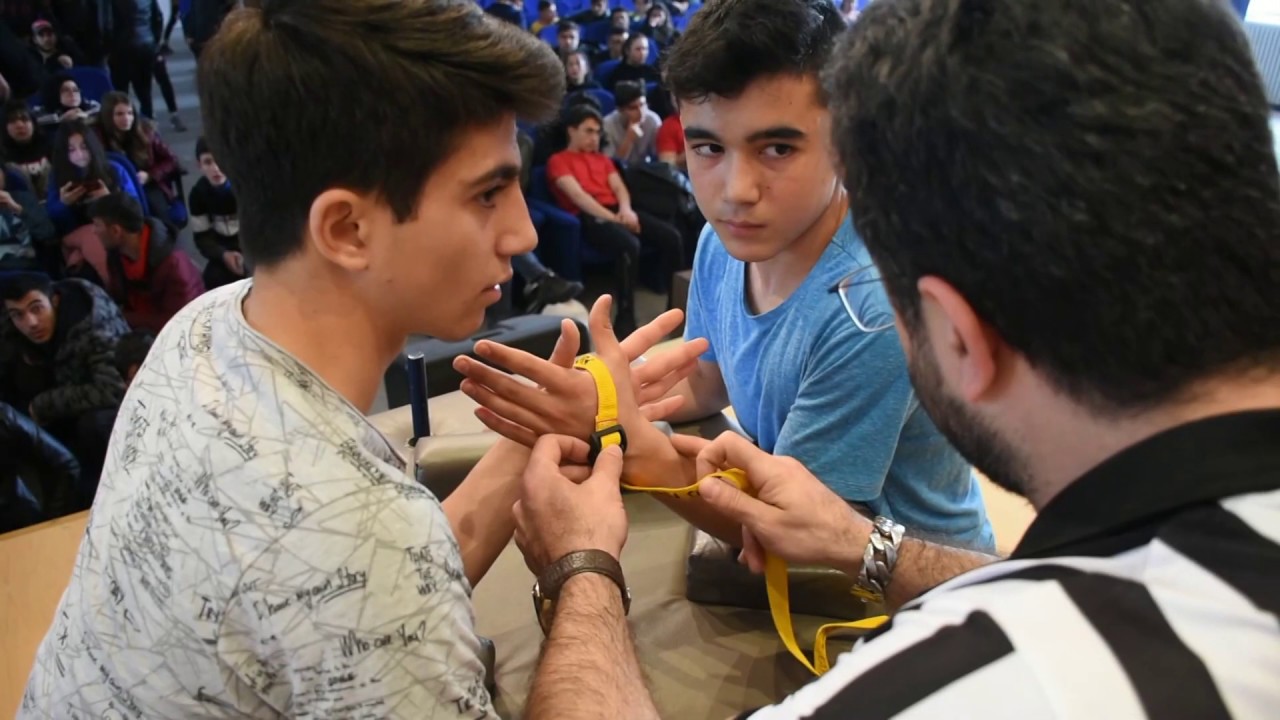 Okul Sporları Bilek Güreşi İl Birinciliği Müsabakaları