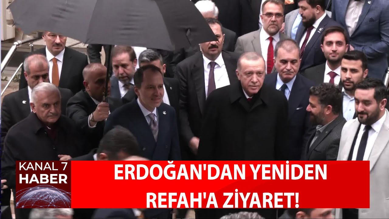 Erdoğan'dan Yeniden Refah'a Ziyaret! Coşkuyla Karşılandı