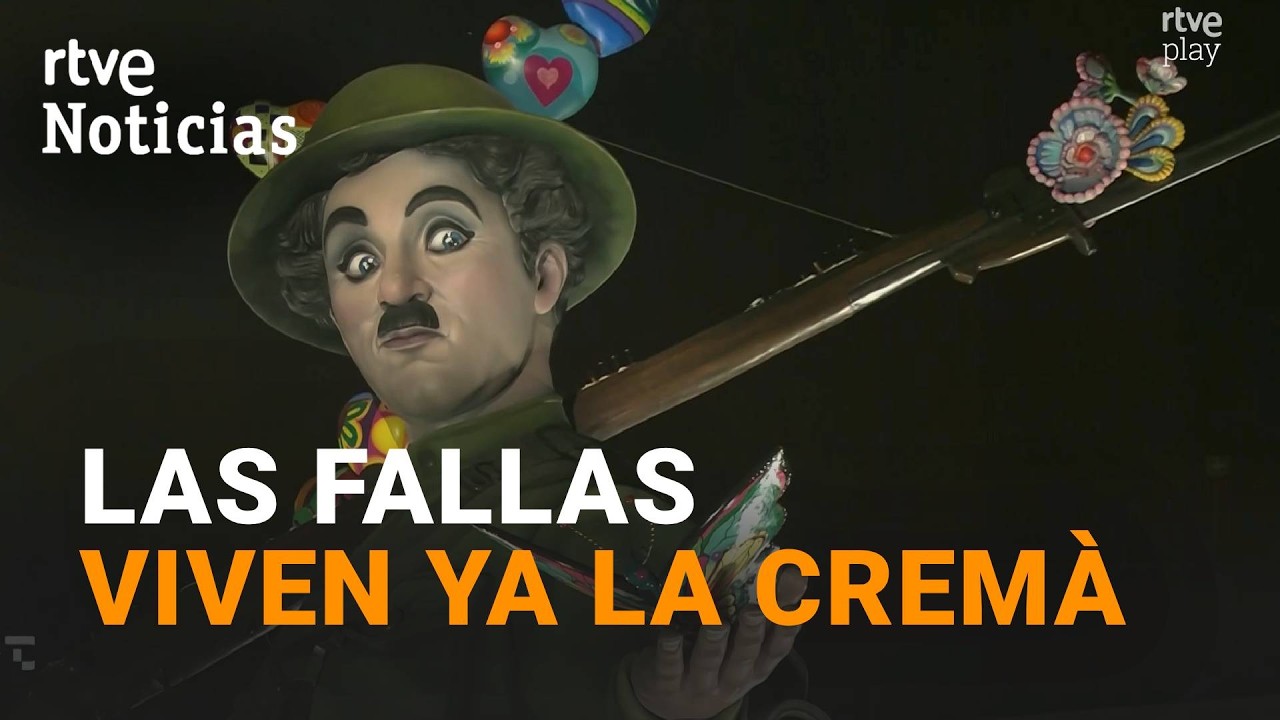 FALLAS 2026 | VALÈNCIA vibra con la NIT la CREMÀ en la que ARDEN los MONUMENTOS FALLEROS | RTVE