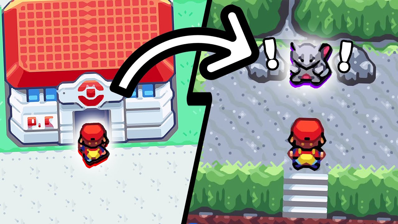 Pokémon, pero TODO el MAPA es ALEATORIO ❗